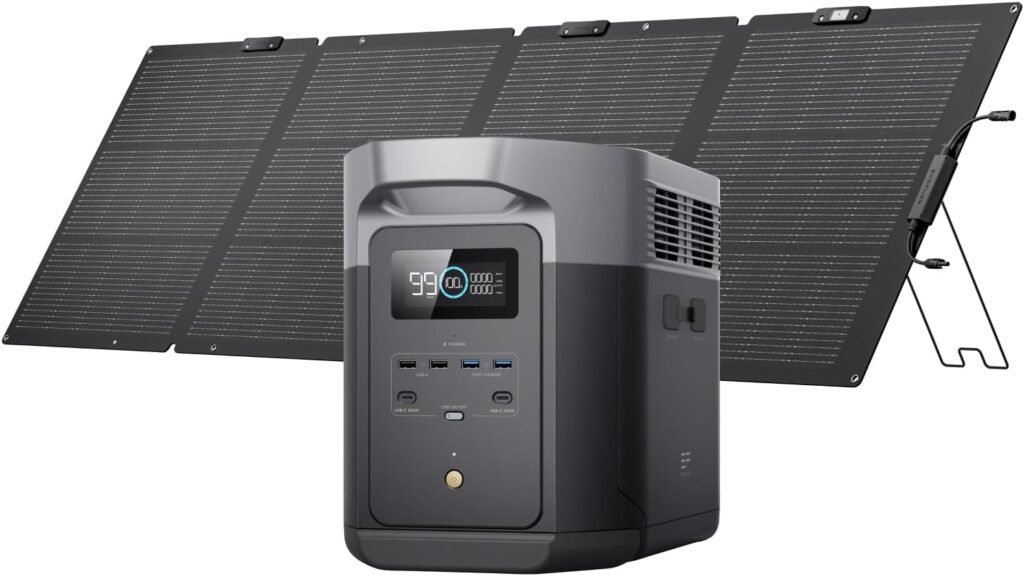 EcoFlow DELTA 2 Max + 220W Solar Panel