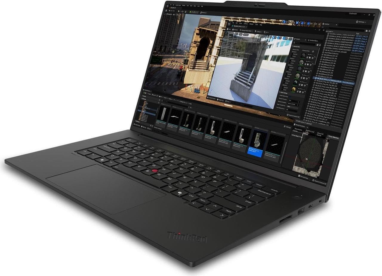 Lenovo ThinkPad P1 Gen 7 Mobile Workstation – Professional RTX graphics