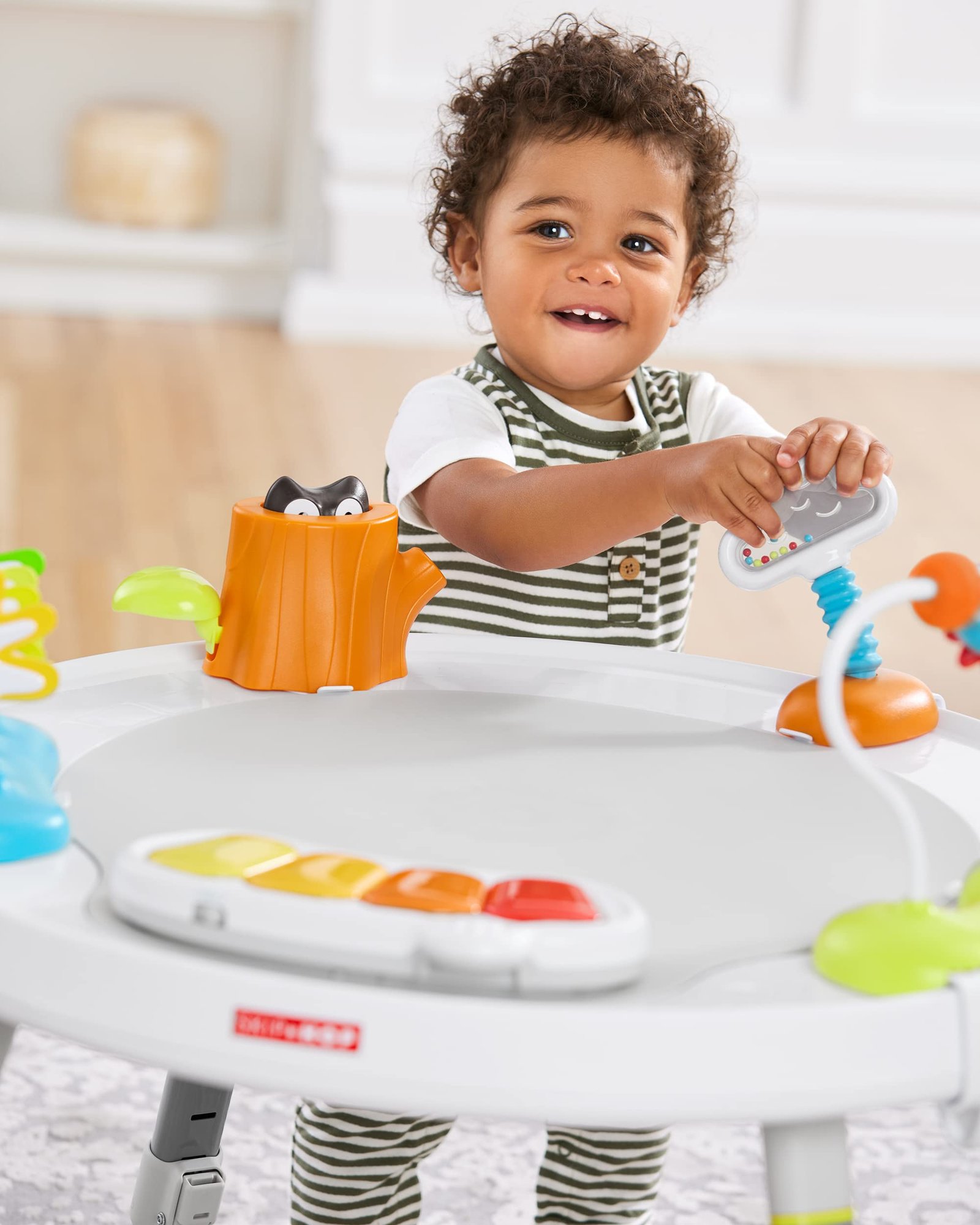 Baby Activity Center: Interactive Play Center with 3-Stage Grow-with-Me Functionality, 4mo+, Explore & More - Image 4