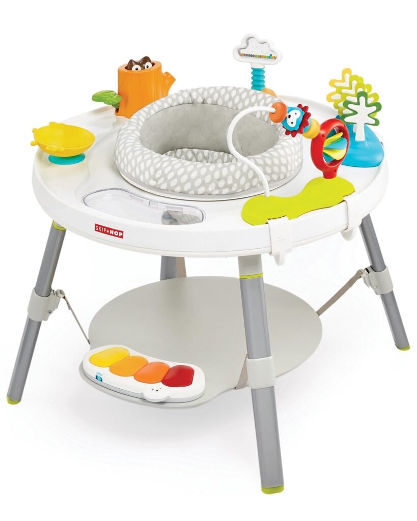 Baby Activity Center: Interactive Play Center with 3-Stage Grow-with-Me Functionality, 4mo+, Explore & More