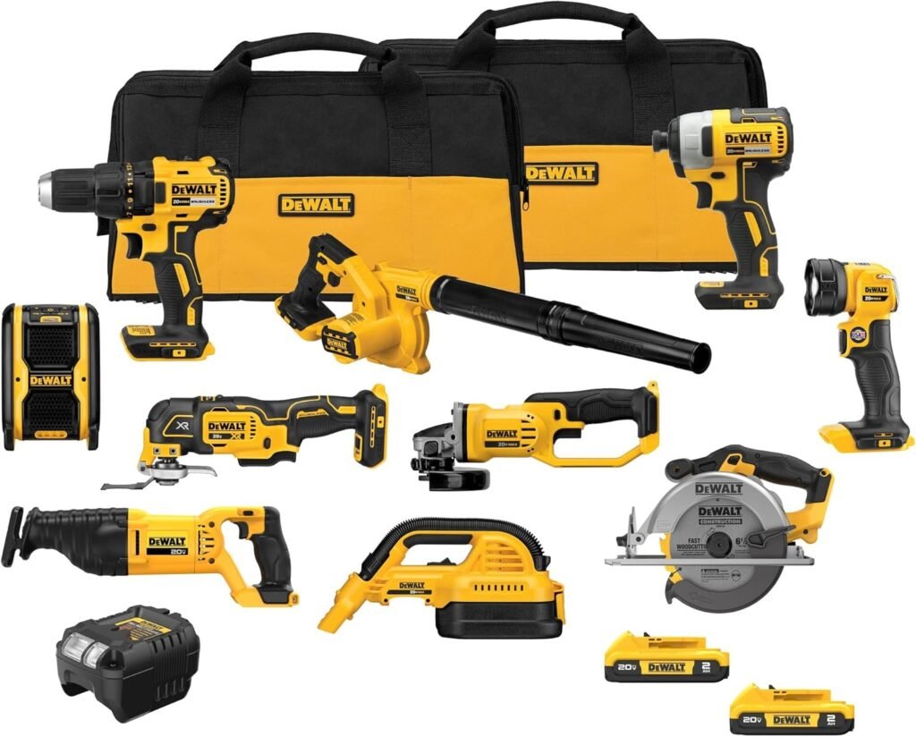DeWalt 20V MAX Tool Combo Kit 10-Tool
