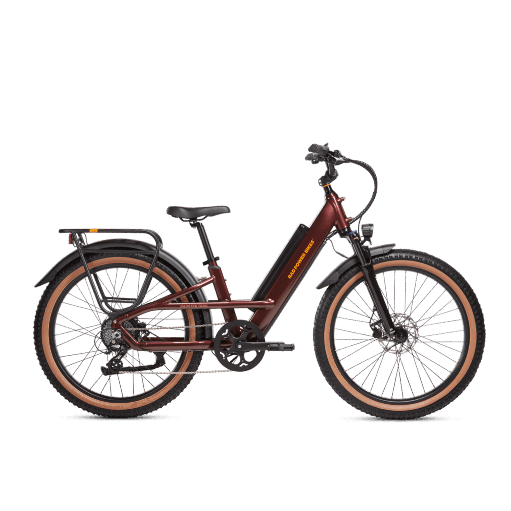 Rad Power Radster Trail Electric Bike, Regular, Copper Red