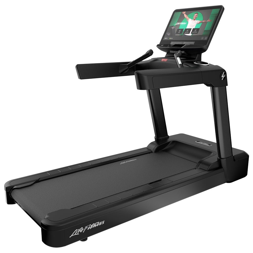 Life Fitness Club Series+ Treadmill SE4 Console, Black Onyx